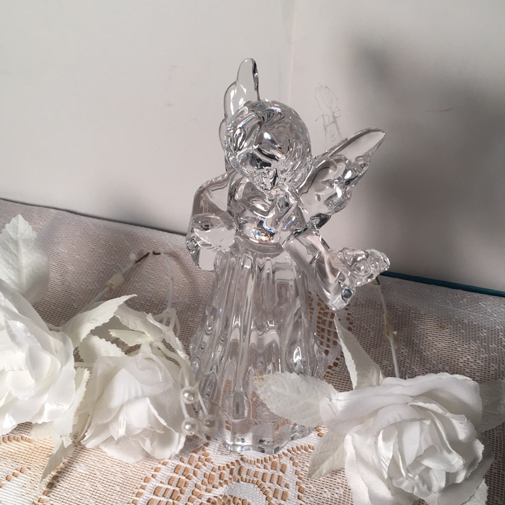 Mikasa Figurine crystal Angeelic Harmony with birds